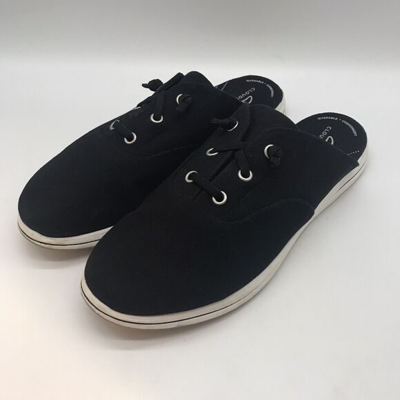 Clarks Cloudsteppers Breeze Clara Slip-On Mules Women's 11M Black Slip On Flats - Picture 3 of 11